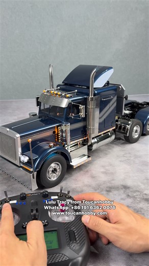 The custom-built full metal chassis 8x6 Grand Hauler now has an Amazing smoke unit and sound system that will blow your mind! 🤯🔥 next-level realism #GrandHauler #RCSmokeUnit #RCSound #RCTrucks #HeavyRC #ScaleModel #RCChick #Toucanhobby #Lulu #rc #unit #smoke #sound #grand #hauler #Tamiya #peterbilt | Toucanhobby RC Model