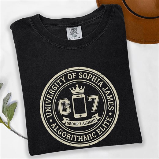 Group 7 Alumni Shirt, Algorithmic Elite Vintage T Shirt, Retro College Style Comfort Colors Graphic Tee - Etsy