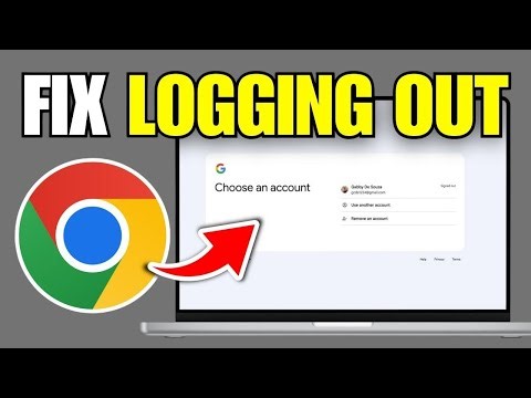 How To Fix Chrome Keeps Logging Me Out (2025)
