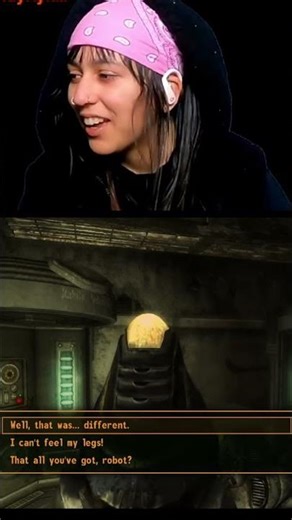 AYO Absolutely UNHINGED Robot in Fallout #falloutnv #falloutnewvegas #gaming