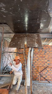 Working Process To Make Concrete Slab,compensation concrete #DIY #welding #steel #technology #craft | Creative Handmades Ideas Diy