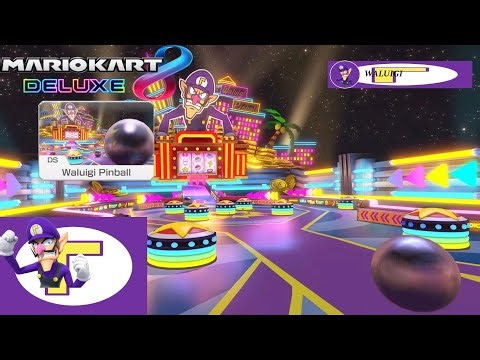 Mario Kart 8 Deluxe DS Waluigi Pinball (Waluigi)