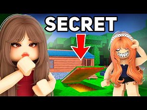 Building a SECRET BASE To TROLL My Sister In 99 NIGHTS IN THE FOREST! (Roblox)