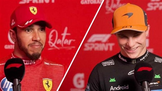Drivers react to Oscar Piastri claiming sprint race qualifying pole at Qatar GP