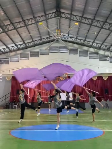 Colorguard Performance of 'Golden' by K-Pop Demon Hunters