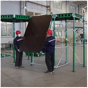 [Hot Item] GF Plastic Formwork Wall Slab Form System for Building Concrete Mold PVC Formwork for Concrete Structure for Sale