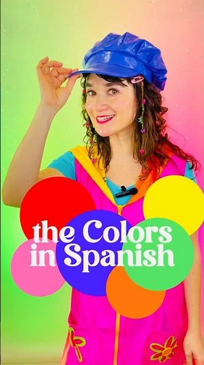 🌼🌸 The colors in Spanish! 🎶🌟🎈🌈 #carnivalkids #thecolors #learspanish