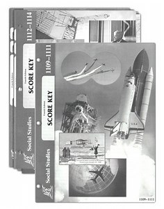 World History ACE PACEs 1109-1120 Score Keys (4th Edition)