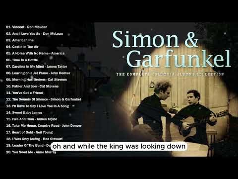 CLASSIC COUNTRY FOLK MUSIC COLLECTION -JIM CROCE, CAT STEVENS, DON MCLEAN, JOHN DENVER, JAMES TAYLOR