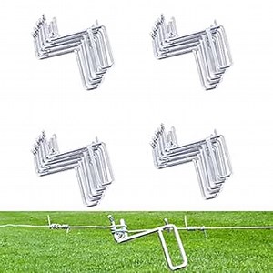 Fence Wire Tightener Tool,20 Pcs Wire Tensioner, Fencing Tools for Tightening or Connecting Broken Fences,Fence Fixer.