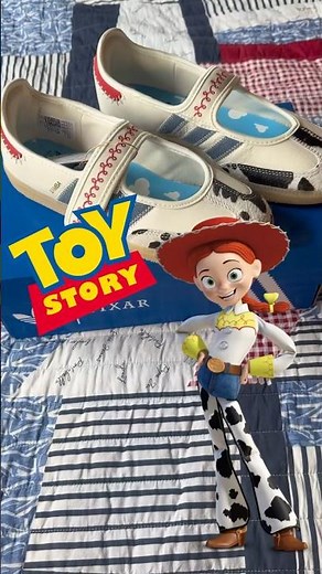 UNBOXING SAMBA JANE x ADIDAS TOY STORY ✨🤠 #toystory5 #review #asmr