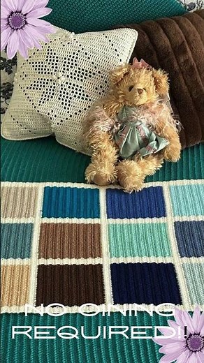 Remembering Grandma Bed Runner Pattern. No Joining!