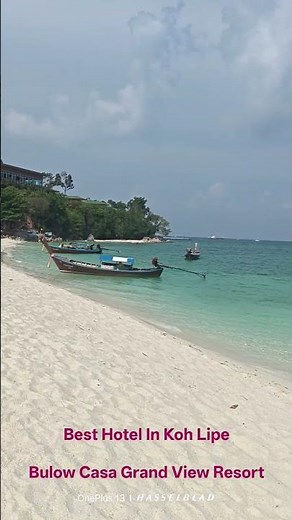 #thailand Best Hotel In Koh Lipe,The name hotel is This hotel is Bulow Casa Grand View Resort