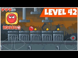 Red Ball 4 - Level 42 Walkthrough - Level 42 Box Factory