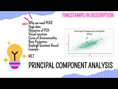 PCA | MLT | Summary | IITM BS | Data Science | Machine learning