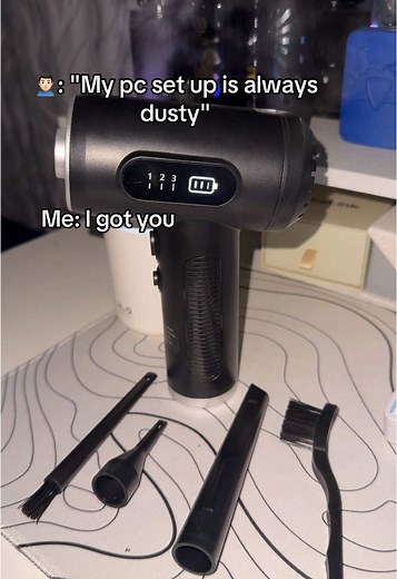 Transform Your Gaming PC Setup with an Electric Air Duster