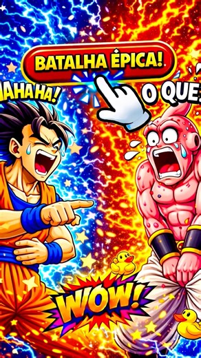 GOHAN VS MAJIN BOO #dragonball #anime #gameplay #goku #vegeta #foryou #fyp #viral #humor #memes