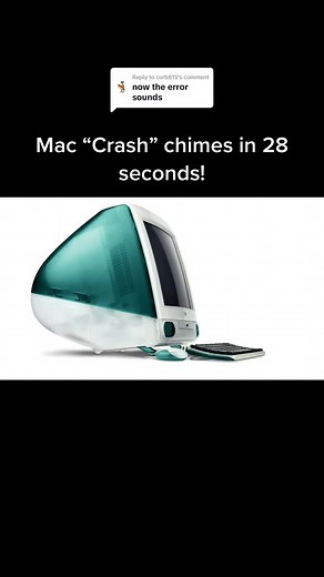 Macintosh Crash Sounds: Experience the Mac “Crash” Chimes in 28 Seconds!