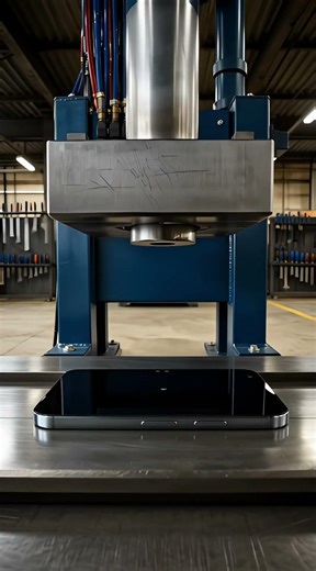 Hydraulic Press vs Smartphone 😳 | 20 Ton Crush Test