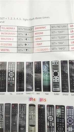 #master remote #all led LCD remote #simple cod