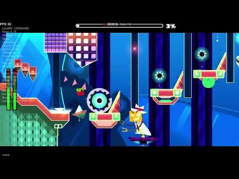 funhouse in game vs funhouse in level editor | GD