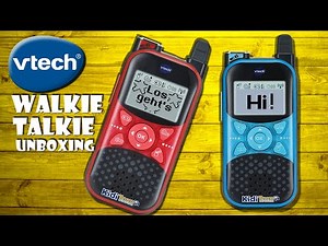 Unboxing Vtech Kidi Walkie Talkie Explorer Kinder Spielzeug 4 - 12 Jahre