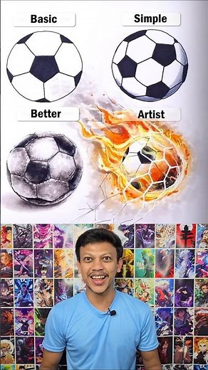 How to Draw a Football ⚽