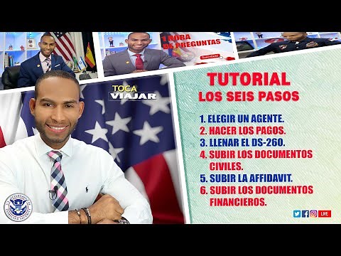 THE SIX STEPS OF THE NVC "Spanish Tutorial" Practical process for uploading documents | Submit Do...