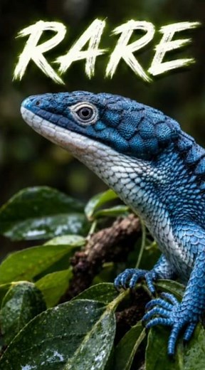 The Rarest Blue Lizard Ever Discovered! 😱