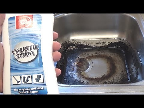 Safely using Lye as a cleaner