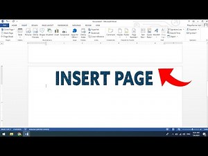 How to add blank page in Microsoft Word | Word me blank page kaise insert kare | Word tips & tricks