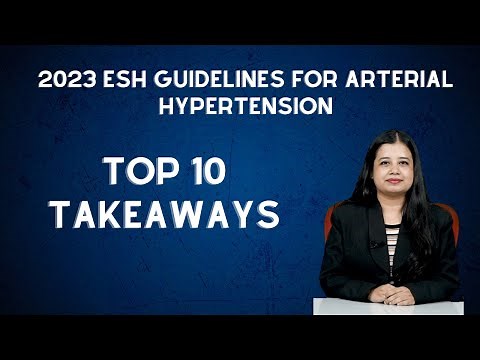 Top 10 Takeaways from the 2023 European Society of Hypertension Guidelines for Arterial Hypertension