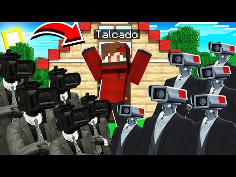 1000 SKIBIDI CAMERAMAN ATTAQUE MA MAISON SUR MINECRAFT !