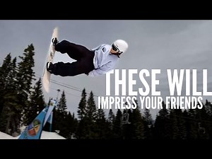 4 Snowboard Tricks That Will Impress Your Friends