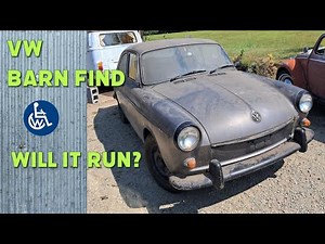 First Start in 20 years! Will It Run? Barn Find 1969 VW Type 3 Fastback