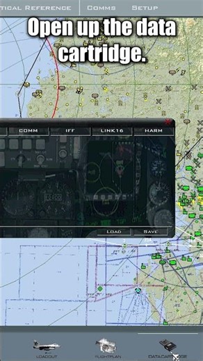 Falcon BMS DTC Tutorial | Click Dance Radios IFF Link 16