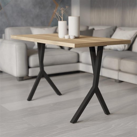 Dining Table Legs Solid Industrial Metal Steel Office Desk. 28'' Inch Coffee Table Legs. Metal Round Table Legs - Etsy Canada