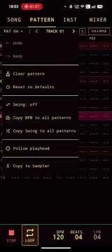 Some sounds from improved karplus string emulator and drum synth #daw #dawless #trackermusic #synth