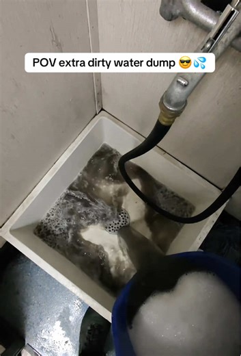 Extra Dirty Water Dumping ASMR Cleaning Experience