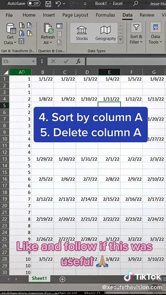 Excel Trick: Insert Multiple Rows Efficiently