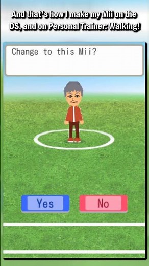 Flashback: Exploring the Classic Nintendo DS Mii Maker and Creating My Mii! | (Shorts) #Shorts