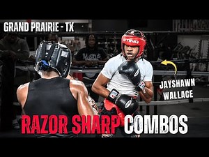 NATURAL! Boxer Places EVERY Blow With PRECISION In Sparring!