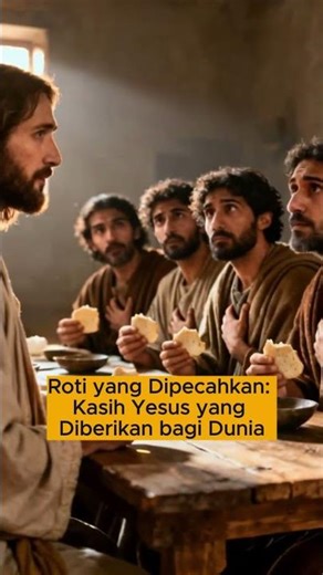 Roti yang Dipecahkan: Kasih Yesus yang Diberikan bagi Dunia