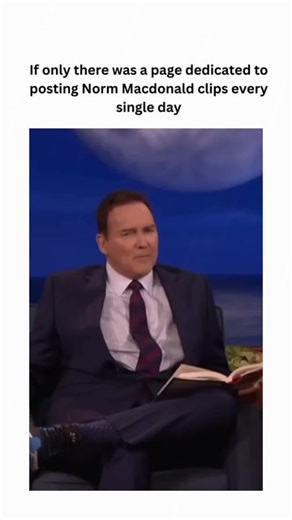 BEST OF NORM MACDONALD 🅪 | Norm Macdonald on Conan Wife went into a Coma #normmacdonalddaily #Norm #NormMacdonald #NormMacdonaldLive #standupcomedy #normmoments... | Instagram