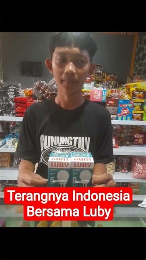 Terangnya Indonesia Bersama Luby #bangriry #paketusahatokolistrik #lampuluby