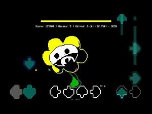 FNF Flowey's Corruption (Colorized and Corrupted)