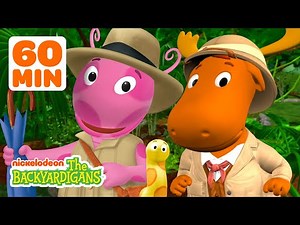 Professor Uniqua Goes Into the Thick of It & Tyrone Explores! w/ Pablo | 1 Hour | The Backyardigans