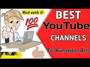 BEST YOUTUBE CHANNELS CLASS 12 || HUMANITIES & ARTS STREAM||