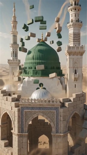 The Beautiful Creation of Al-Masjid An-Nabawi ﷺ | AI Cinematic Video