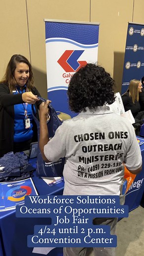 Galveston College at the WFS Oceans of Opportunities Job Fair! | Galveston College | Facebook